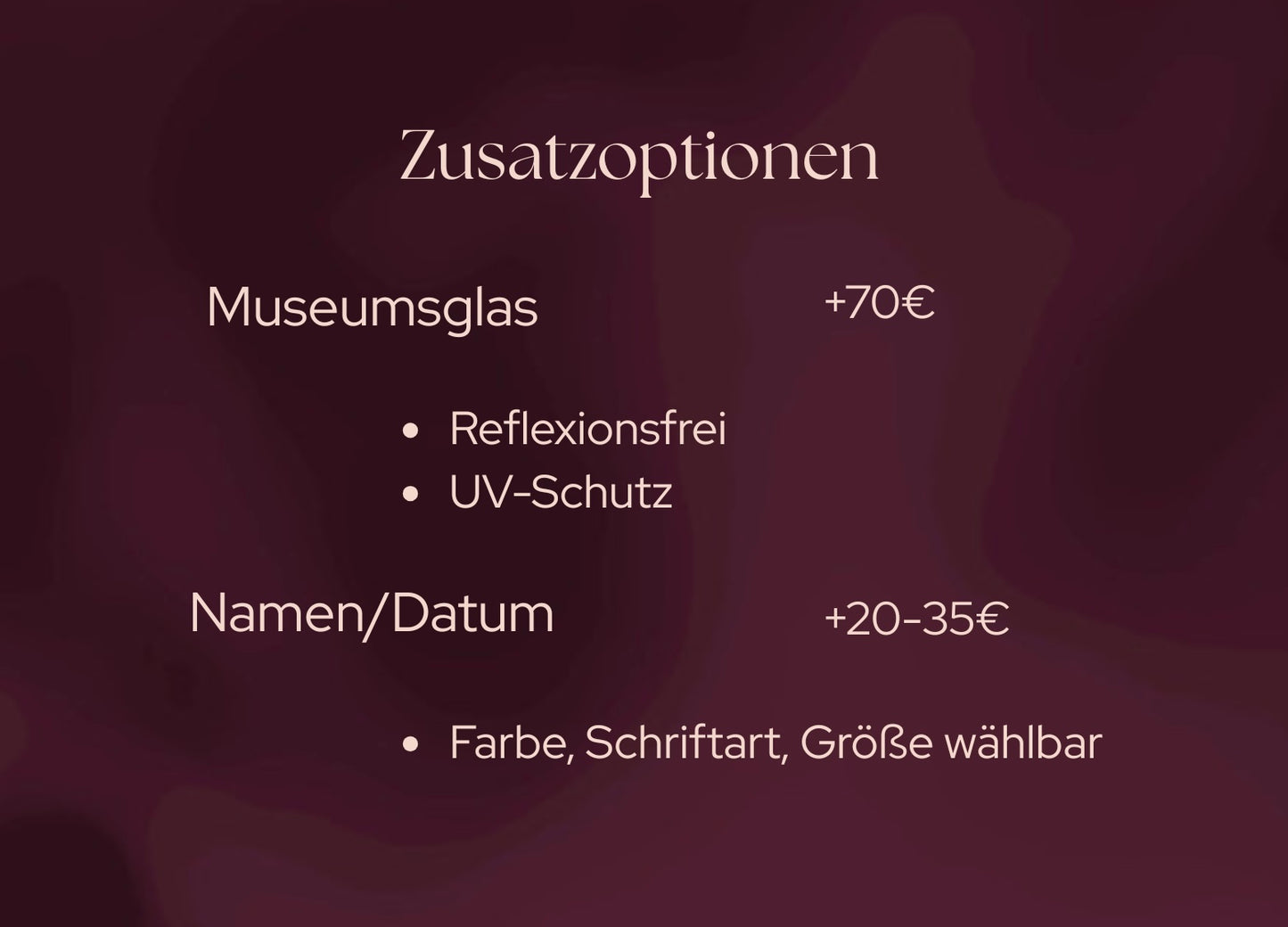 Gerahmter Brautstrauß / 40 x 50 cm