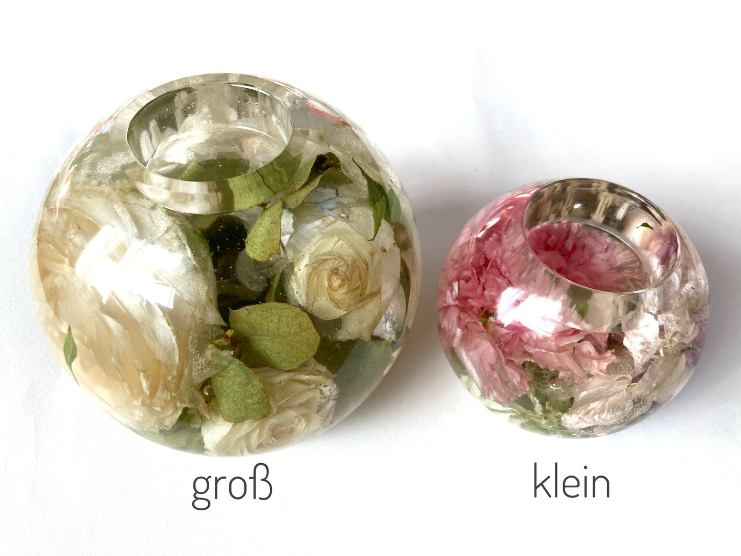 Teelichthalter, kugelförmig -Anzahlung 100€