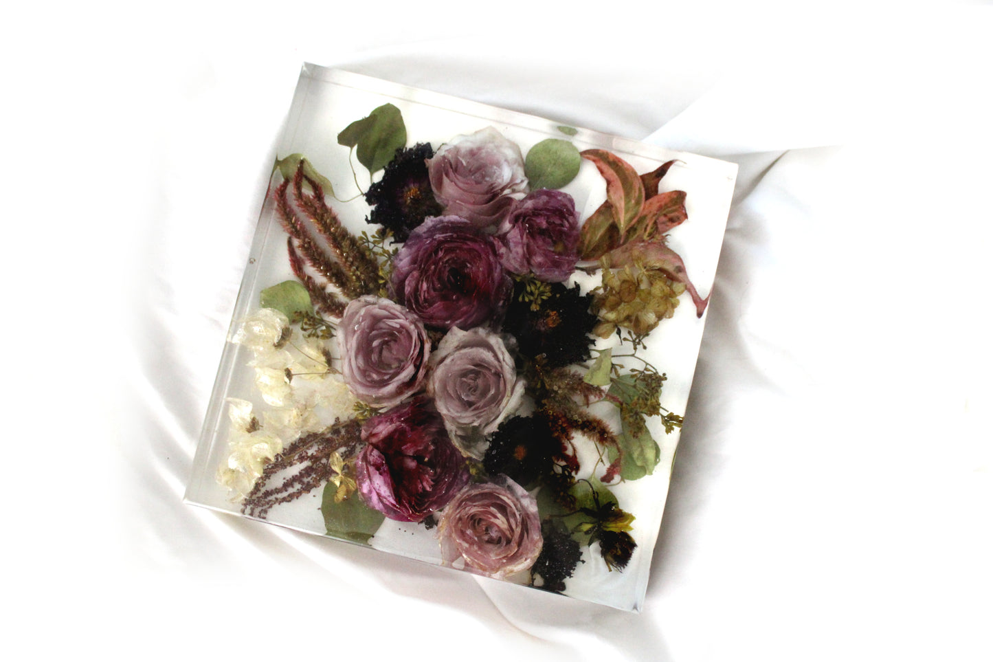 Brautstraußblock / quadratisch