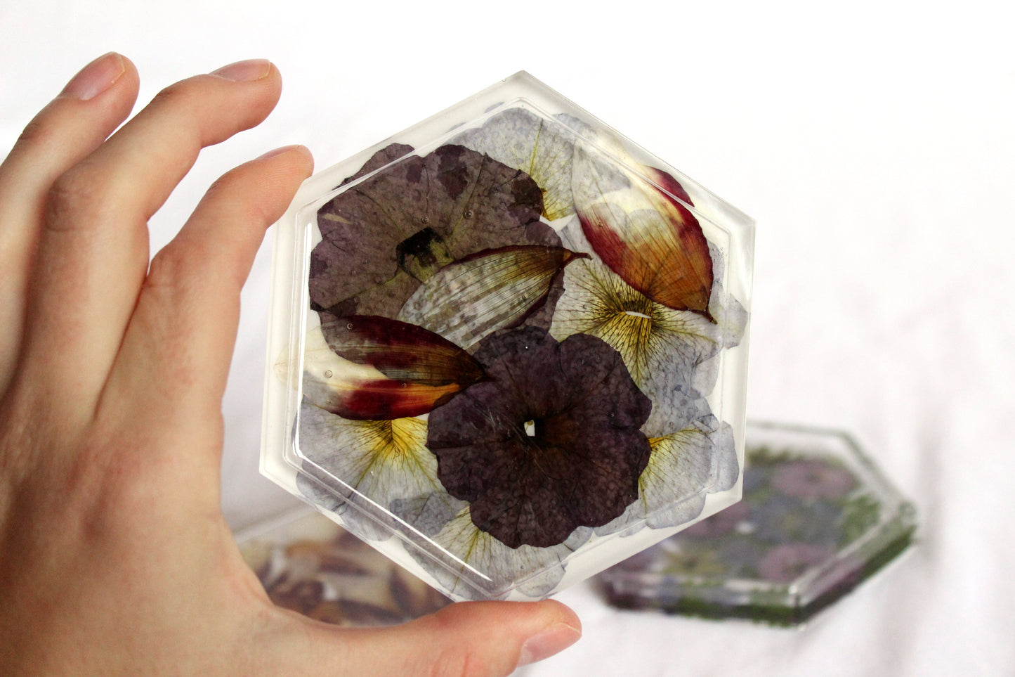 Schmuckschale / Hexagon