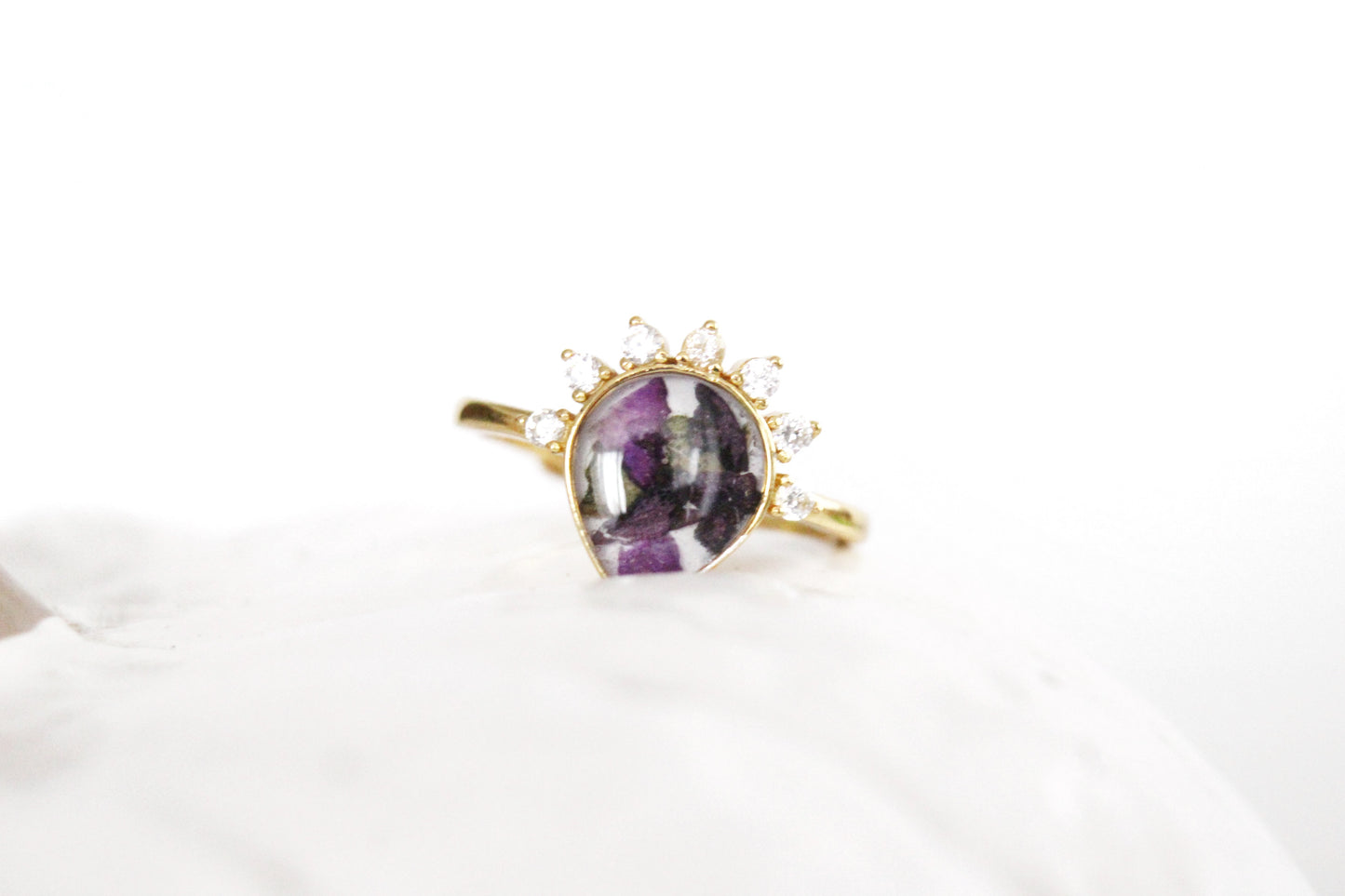 Ringe aus eigenen Blüten