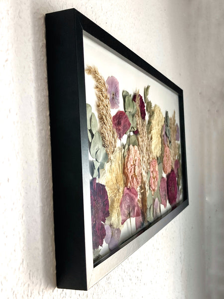 Gerahmter Brautstrauß „Wiese“ -Anzahlung 100€