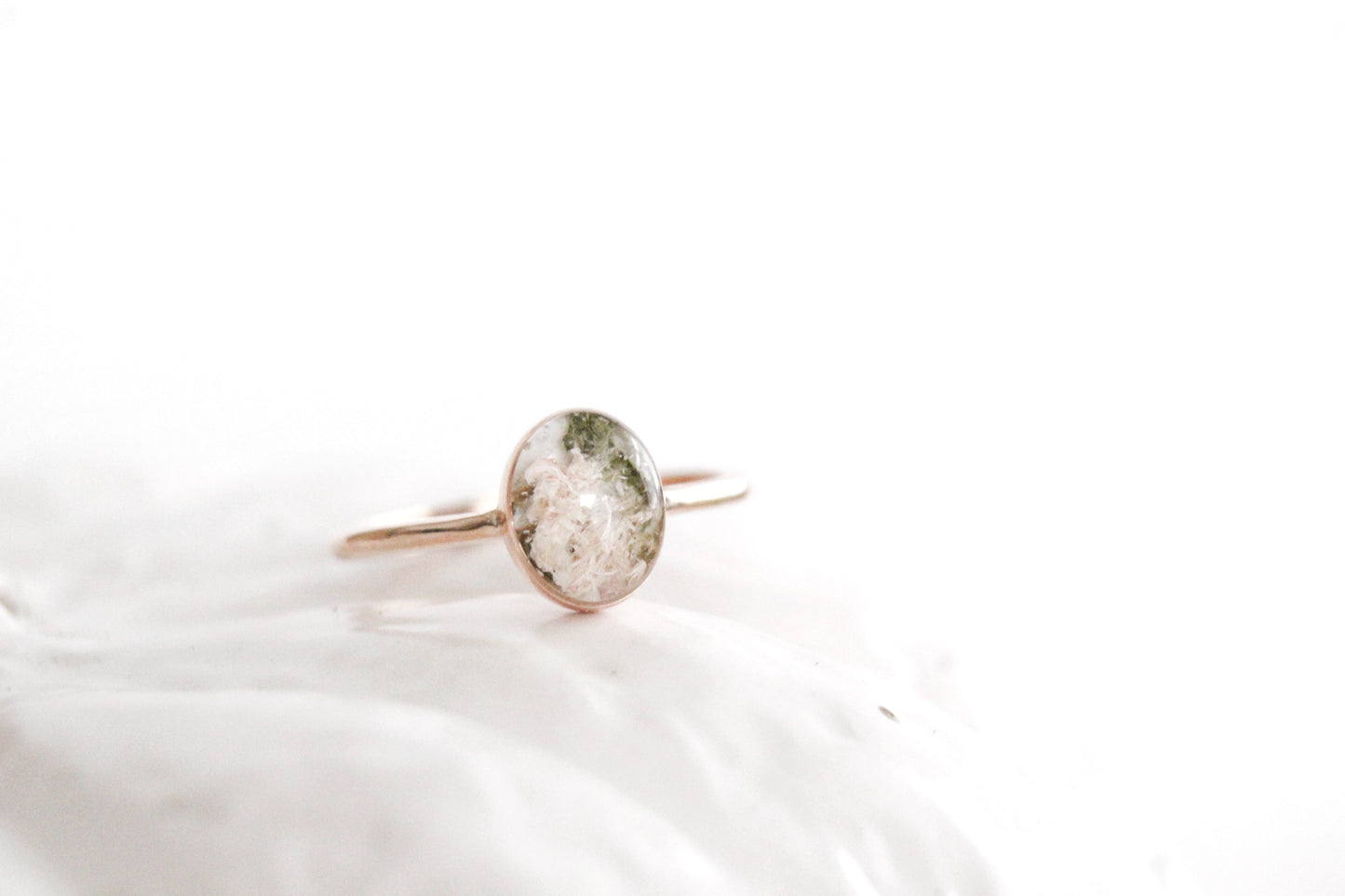 Ringe aus eigenen Blüten