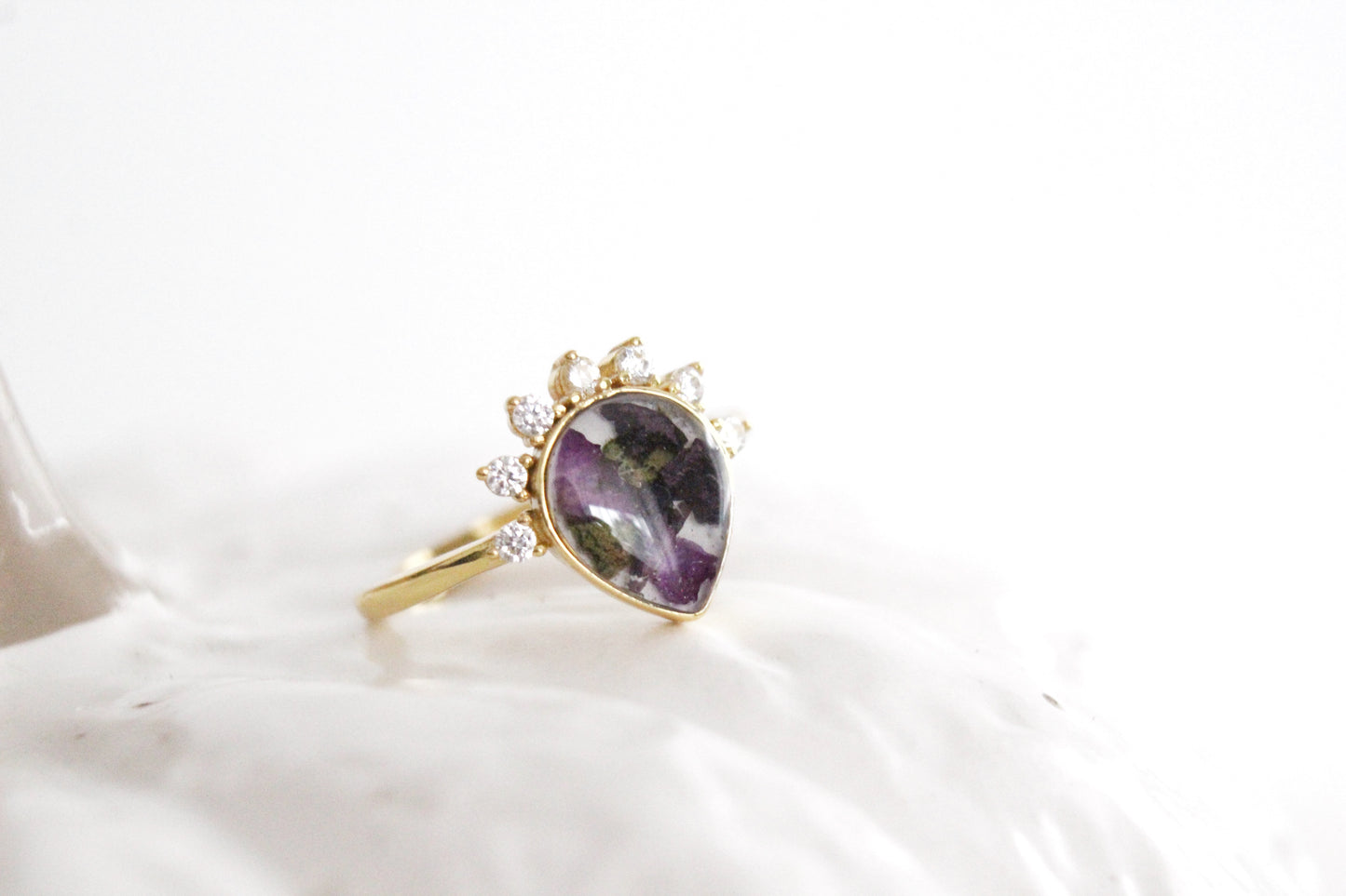 Ringe aus eigenen Blüten