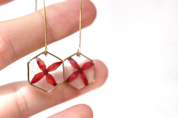 Jungle Flame Earrings - Mallet & Mandrel