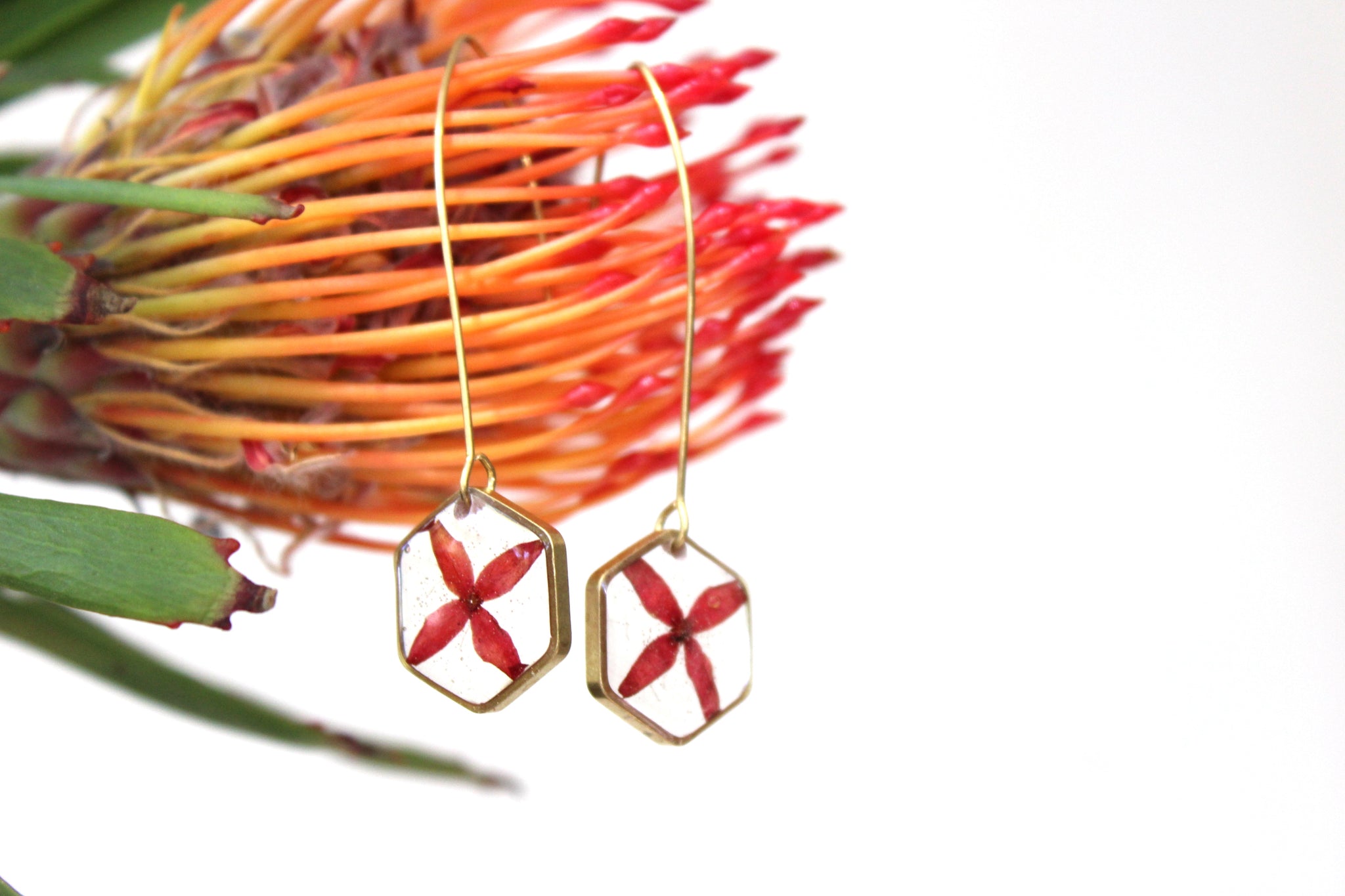 Jungle Flame Earrings - Mallet & Mandrel