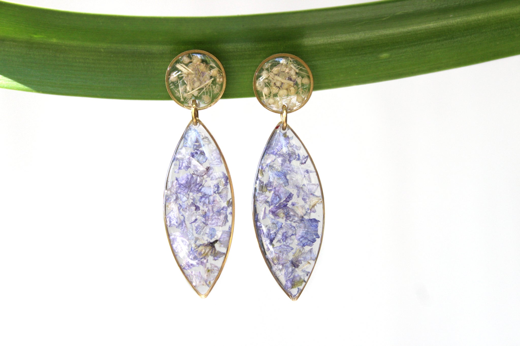 Larkspur Earrings - Mallet & Mandrel